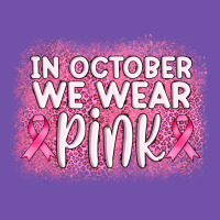 In October We Wear Pink Leopard Glitter Premium Sweatshirt | Teevron
