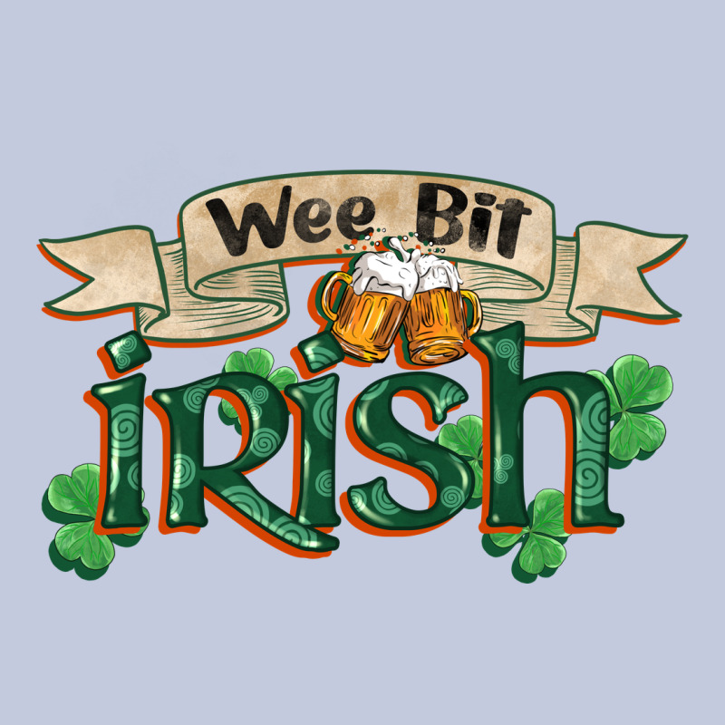 Wee Bit Irish St Patrick's Day Long Sleeve Tee by FaDigitalArtStudio | Teevron