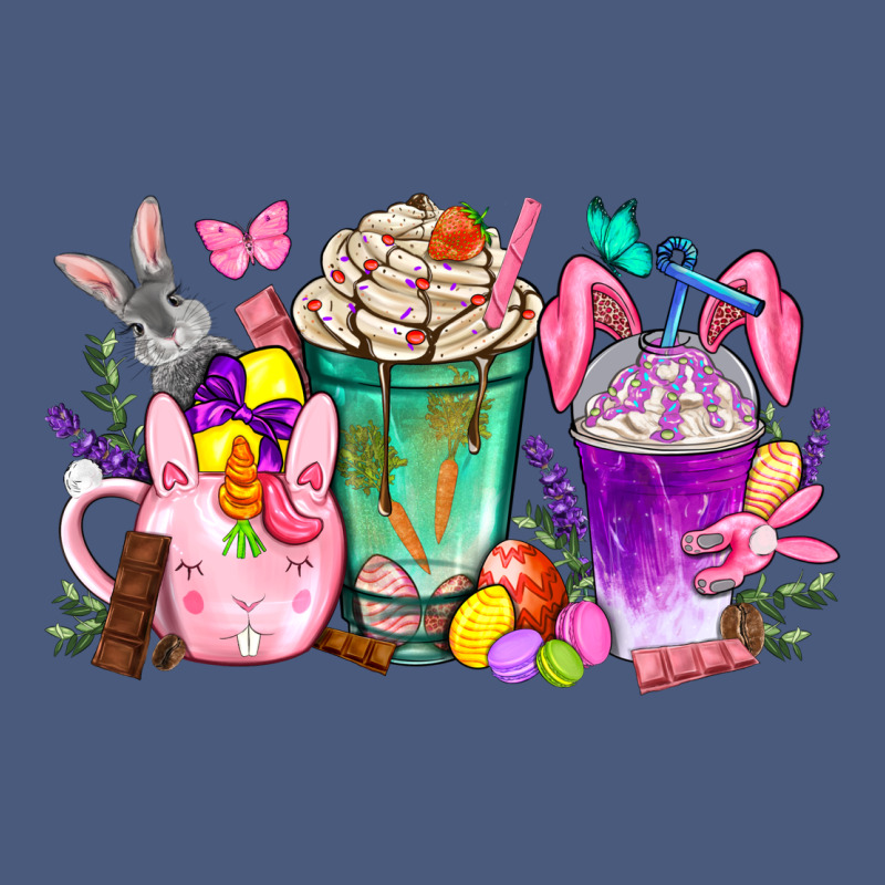 Easter Coffee Cups With Bunny Vintage Hoodie by BundleAndBundleShop | Teevron