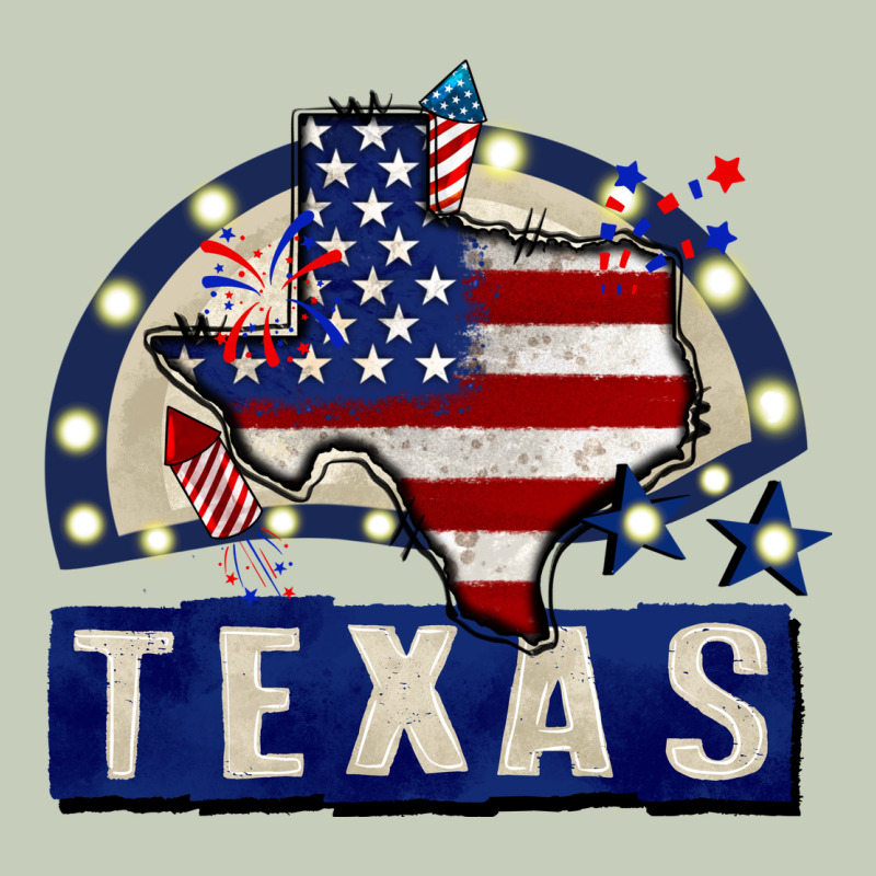 Texas 4th Of July Ladies Tee by CowGirlArtShop | Teevron