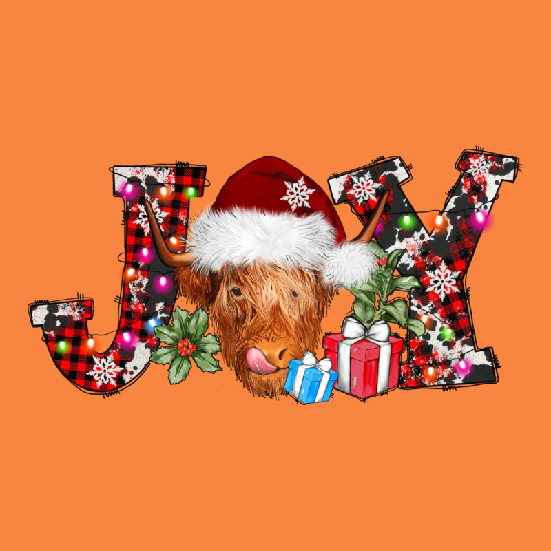 Joy Christmas Heifer Premium Sweatshirt by AdoDesignShop | Teevron