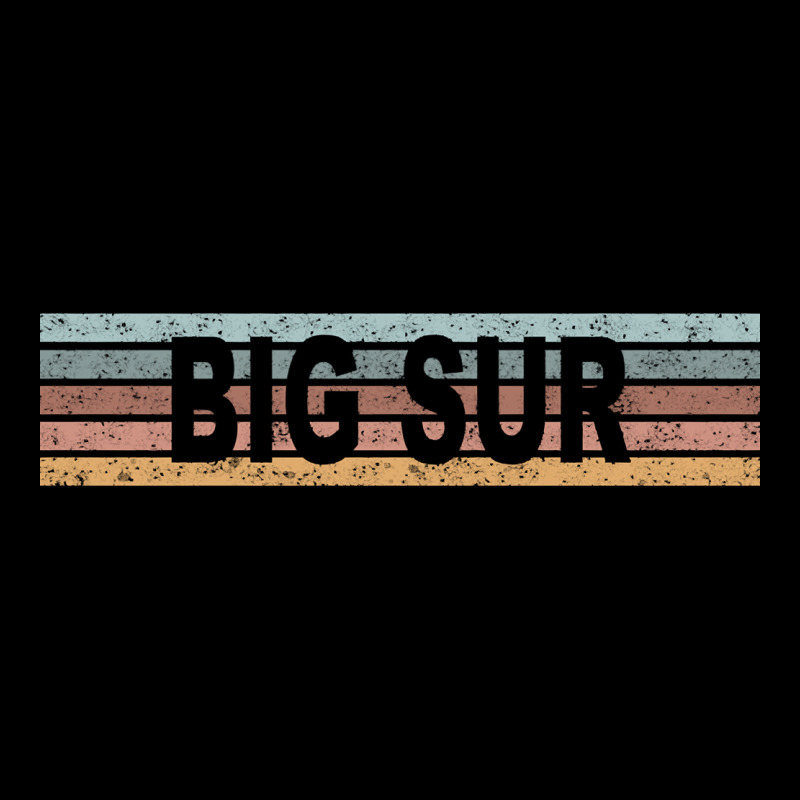 Big Sur California Ca Usa Retro Sweatshirt Ladies Tee by linhVisuals | Teevron