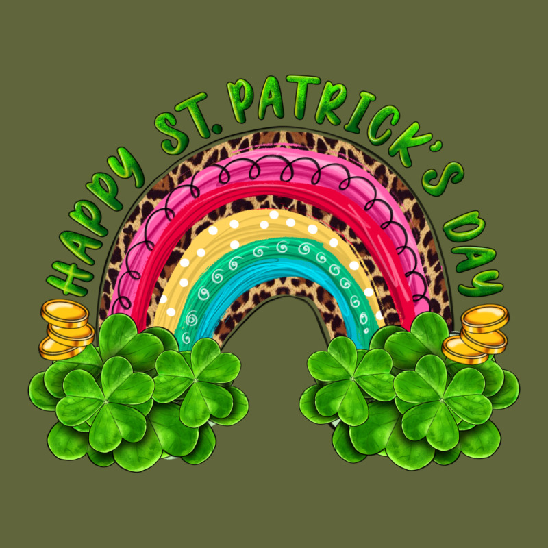 Happy St. Patrick's Day Rainbow And Shamrock Classic Tee by RanaPortraitStore | Teevron