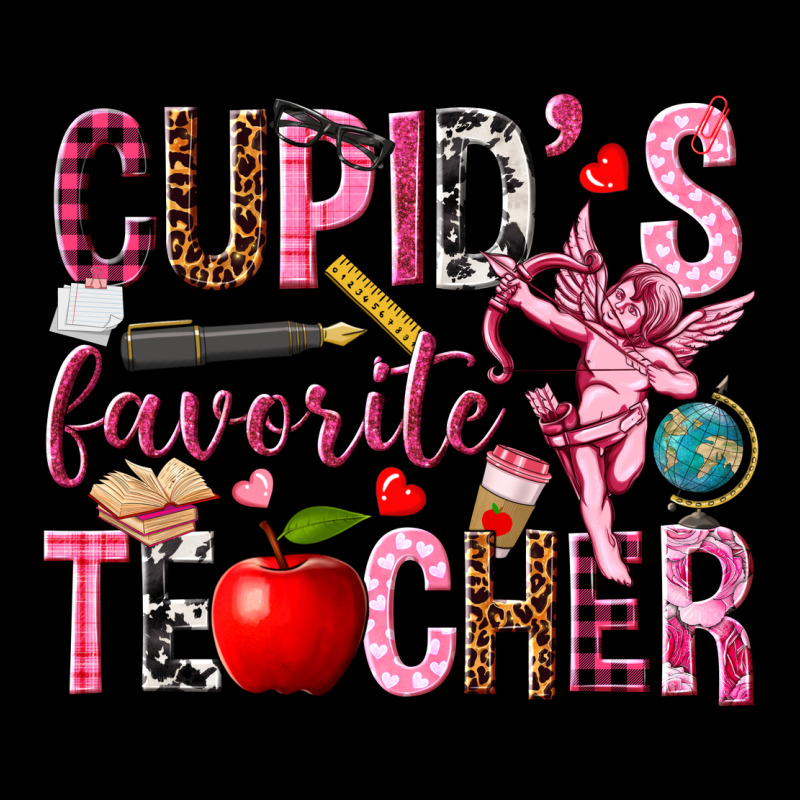 Cupid's Favorite Teacher Valentine's Day Heavy Core Tee by HowdyJamesFarm | Teevron