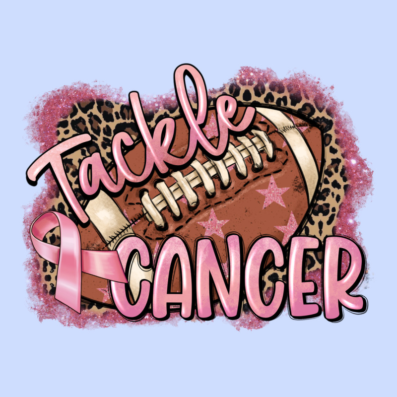 Tackle Cancer Football Urban Heavy Tee by FaDigitalArtStudio | Teevron
