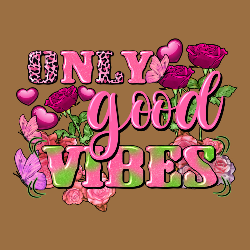 Valentine's Day Only Good Vibes Vintage Tee by FaDigitalArtStudio | Teevron