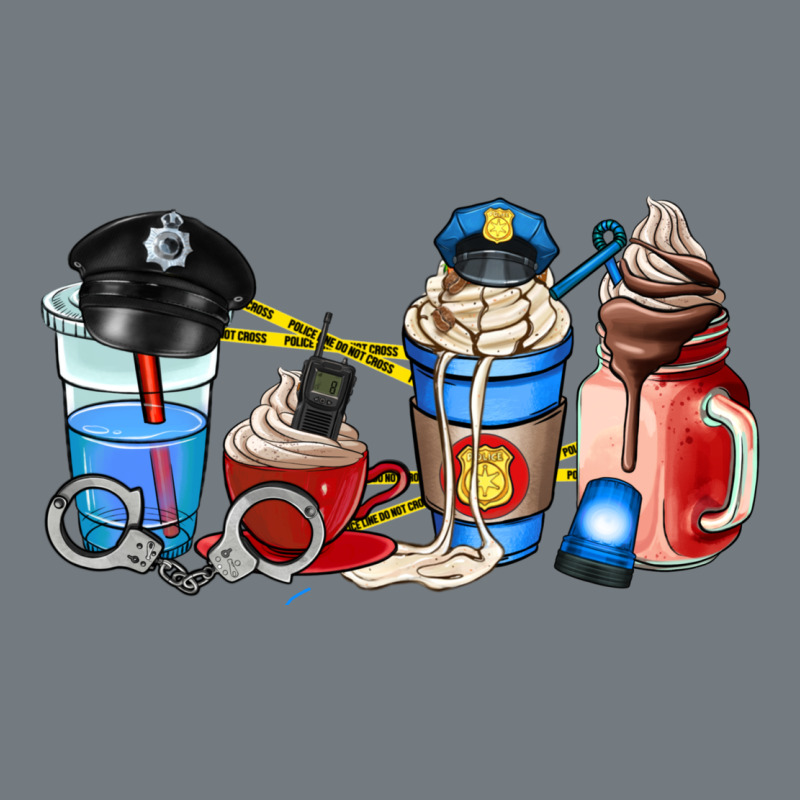 Police Coffee Cup Heavyweight Sweatshirt by AdoDesignShop | Teevron