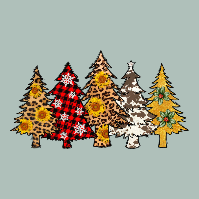 Leopard Christmas Trees Heavyweight Hoodie by AdoDesignShop | Teevron