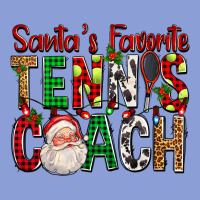 Santa's Favorite Tennis Coach For Christmas Long Sleeve Tee | Teevron