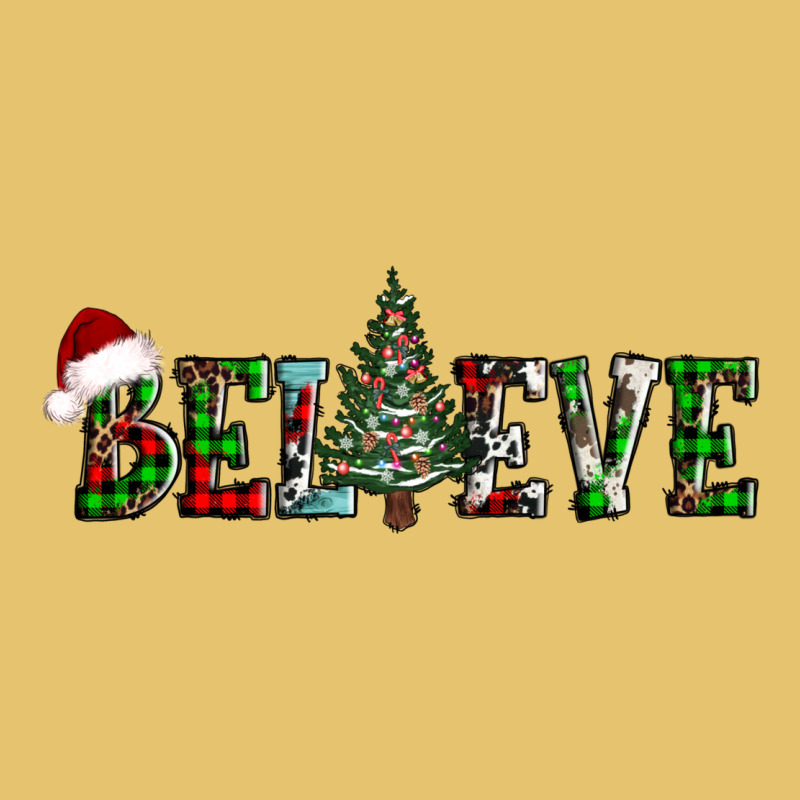 Believe Christmas Tree Premium Sweatshirt by AdoDesignShop | Teevron