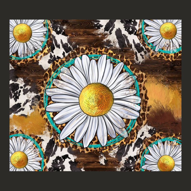 Western Daisy And Cowhide Tumbler Tbs Heavy Core Tee by TumblerDesignByShophia | Teevron