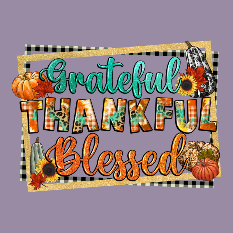 Thankful Grateful Blessed Classic Tee by CowGirlArtShop | Teevron