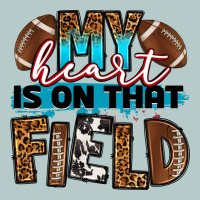 My Heart Is On That Field Football Heavy Core Tee | Teevron