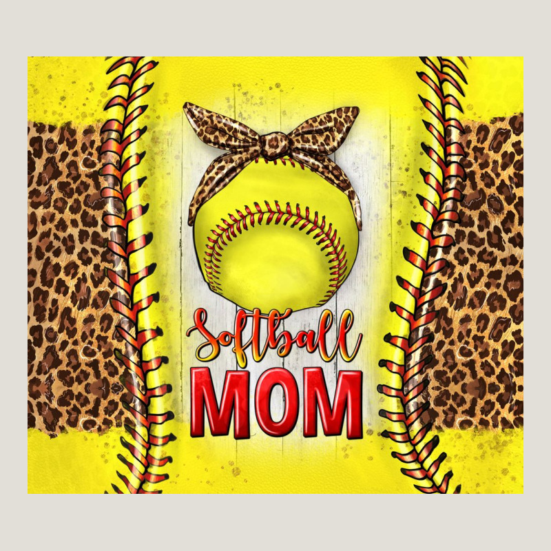 Softball With Leopard Tumbler Tbs Heavy Core Tee by TumblerDesignByShophia | Teevron
