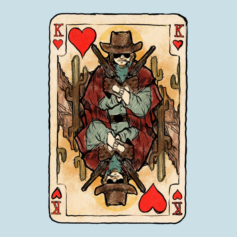 King Of Hearts Cowboy Ladies Tee by HowdyJamesFarm | Teevron