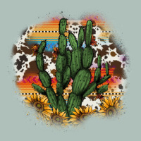 Cowhide Aztec Sunflowers Cactus Heavyweight Hoodie | Teevron