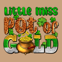 St. Patrick's Little Miss Pot Of Gold Vintage Tee | Teevron