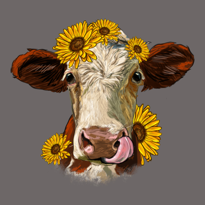 Hereford Cattle Sunflowers Heifer Classic Tee by Jasminsmagicworld | Teevron