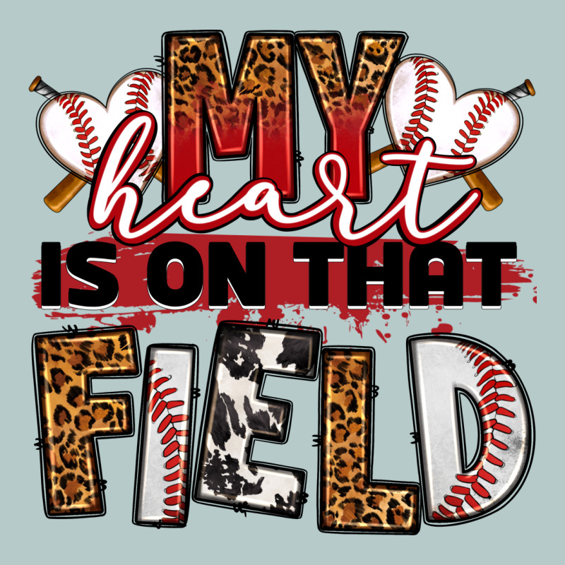 My Heart Is On That Field Baseball Heavy Core Tee by RanaPortraitStore | Teevron