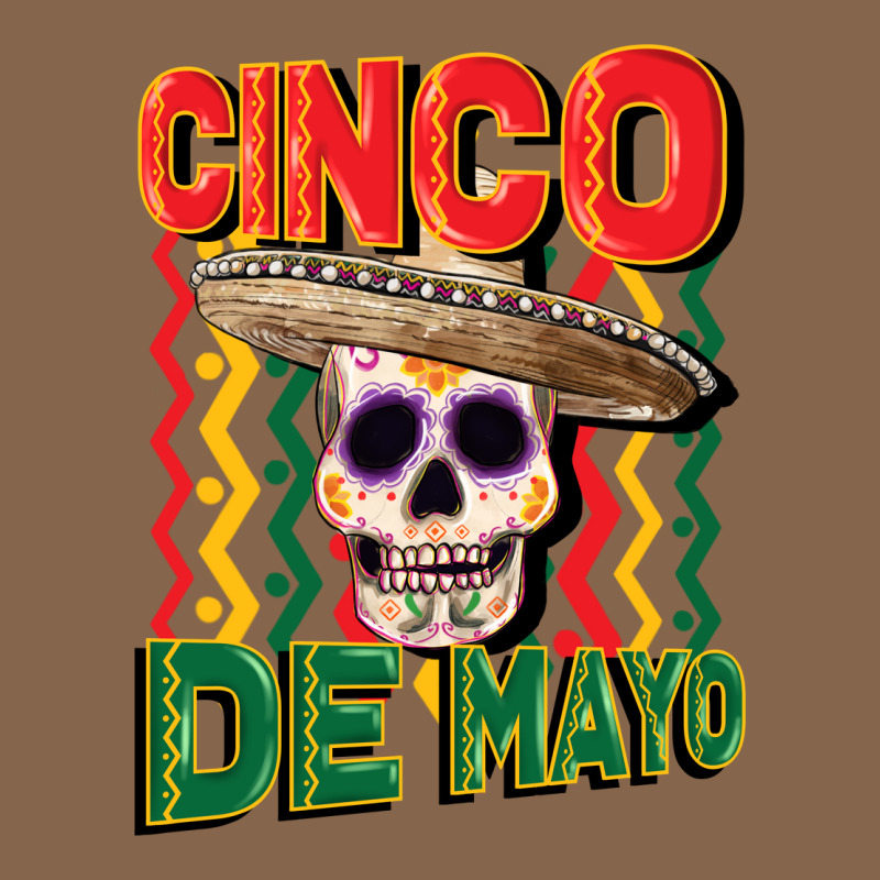 Cinco De Mayo With Skull Premium Tee by CowGirlArtShop | Teevron