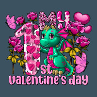 My First Valentine's Day Dragon Urban Heavy Tee | Teevron
