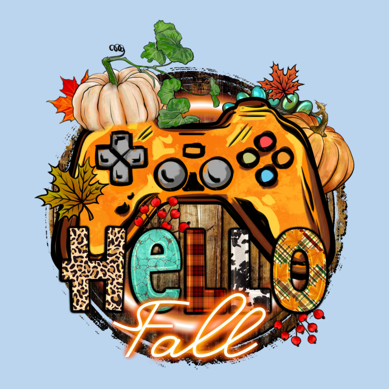 Hello Fall Gamer Classic Tee by CowGirlArtShop | Teevron
