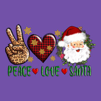 Peace Love Santa Premium Sweatshirt | Teevron