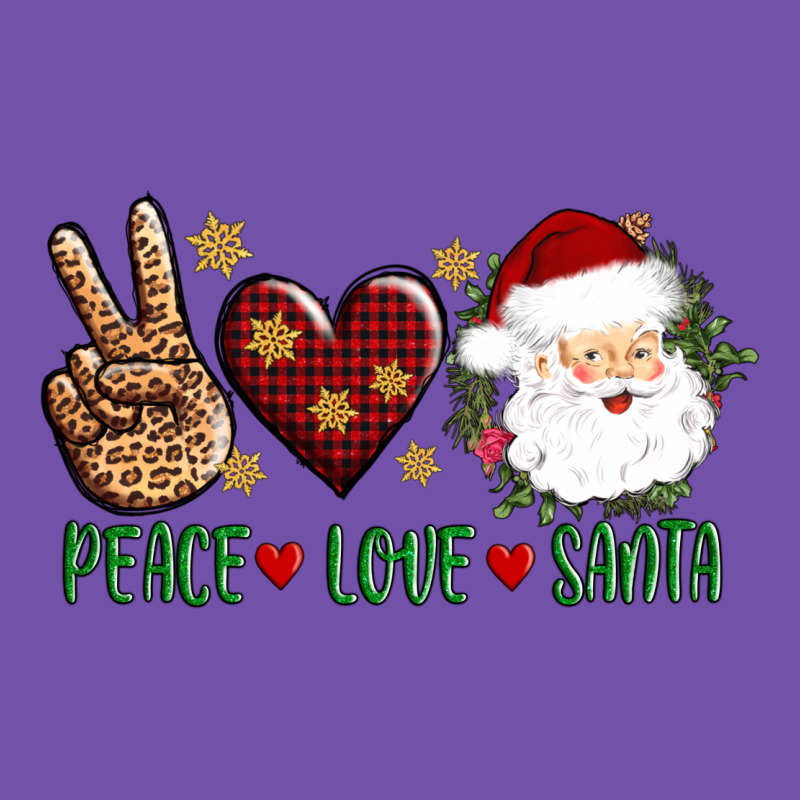 Peace Love Santa Premium Sweatshirt by AdoDesignShop | Teevron