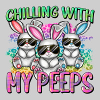 Chilling With My Peeps Easter Bunnies Cowgirl Cowg Premium Tee | Teevron