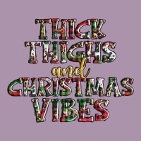 Thick Thighs And Christmas Vibes Heavyweight Hoodie | Teevron