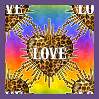 Pride Lgbtq Leopard Love Heart Seamless Pattern Vintage Hoodie | Teevron
