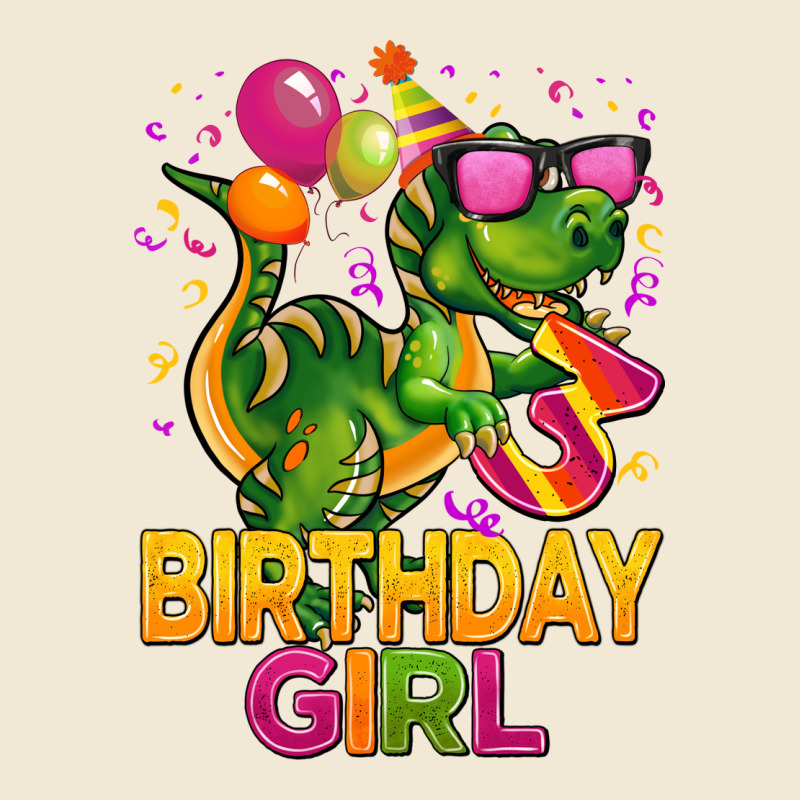 3rd Birthday Girl T Rex Pink Premium Tee by CowGirlArtShop | Teevron
