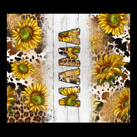 Western Mother's Day Mama With Cowhide And Sunflowers Tumbler Tbs Heavy Core Tee | Teevron