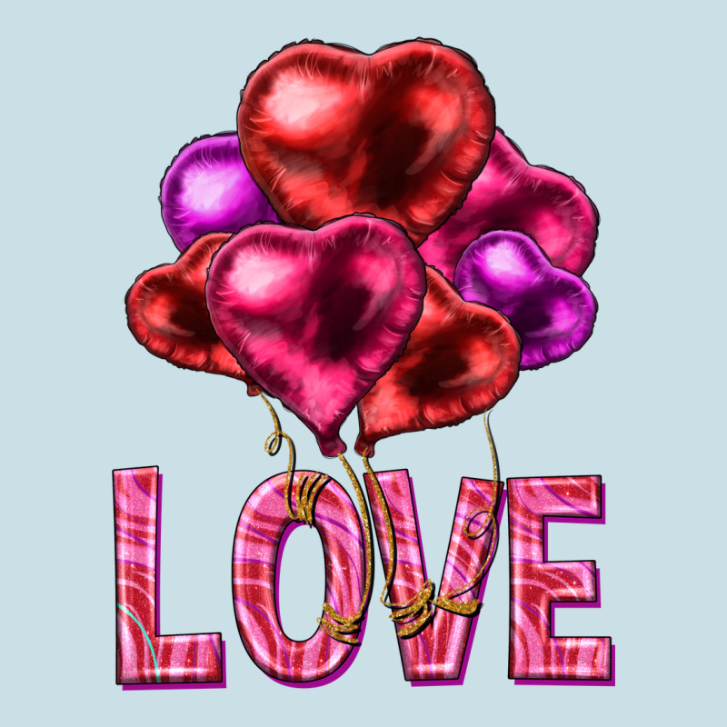 Love Heart Balloons Valentine's Day Ladies Tee by HowdyJamesFarm | Teevron
