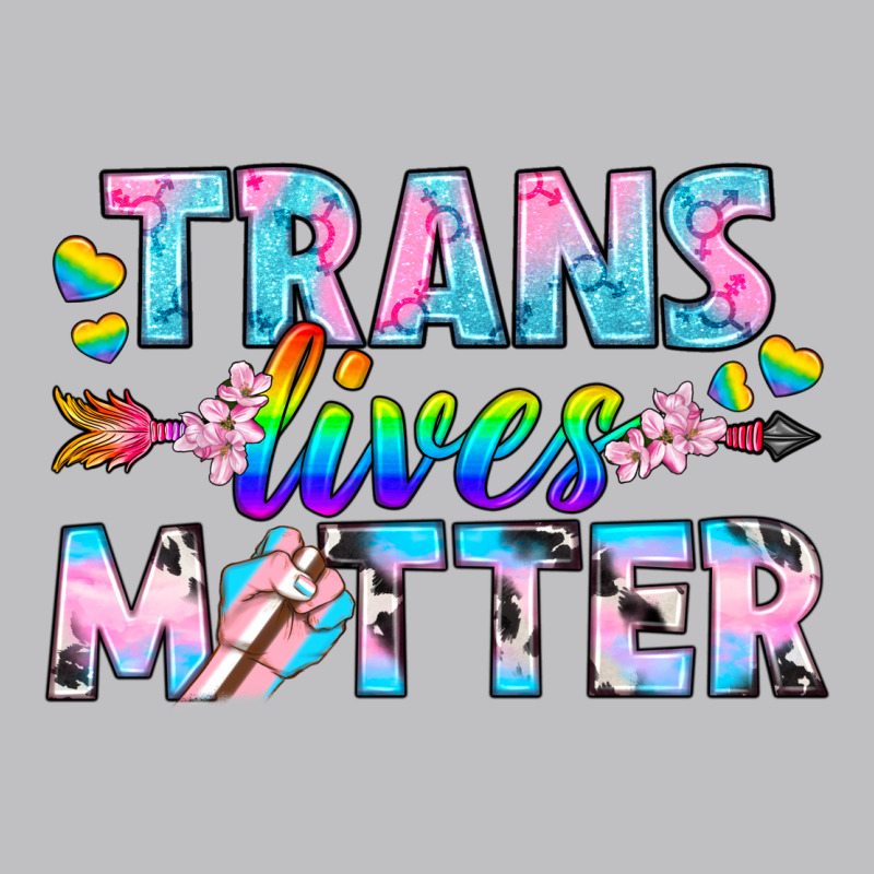 Western Lgbtq+ Trans Lives Matter Long Sleeve Tee by BundleAndBundleShop | Teevron