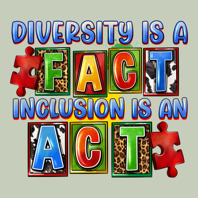 Diversity Is A Fact Indesion Is An Act Long Sleeve Tee by FaDigitalArtStudio | Teevron