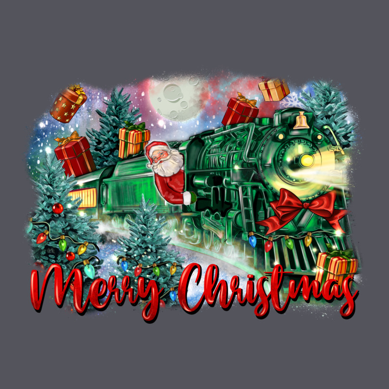 Merry Christmas Santa Polar Express Vintage Hoodie by FaDigitalArtStudio | Teevron