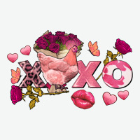 Chicken Valentine's Day Xoxo Urban Heavy Tee | Teevron