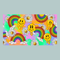 Smile Faces And Rainbow And Daisys Heavy Core Tee | Teevron