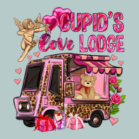 Cupid's Love Lodge With Truck Valentine's Day Heavy Core Tee | Teevron