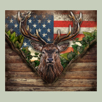 Usa Deer Hunting Ladies Tee | Teevron