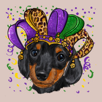 Mardi Gras Hat Dachshund Puppy Premium Hoodie | Teevron