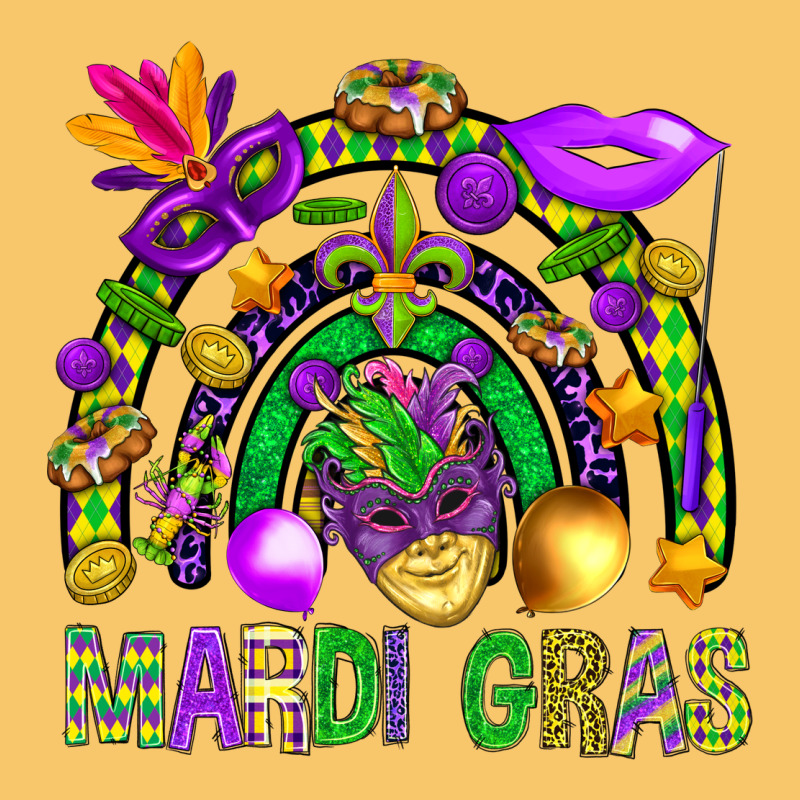 Mardi Gras Rainbow Vintage Hoodie by BundleAndBundleShop | Teevron