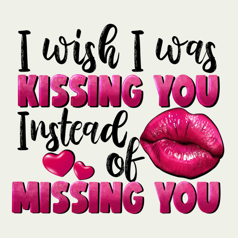 I Wish I Was Kissing You Instead Of Missing You Urban Heavy Tee by FaDigitalArtStudio | Teevron
