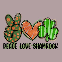 Peace Love Shamrock Vintage Hoodie | Teevron
