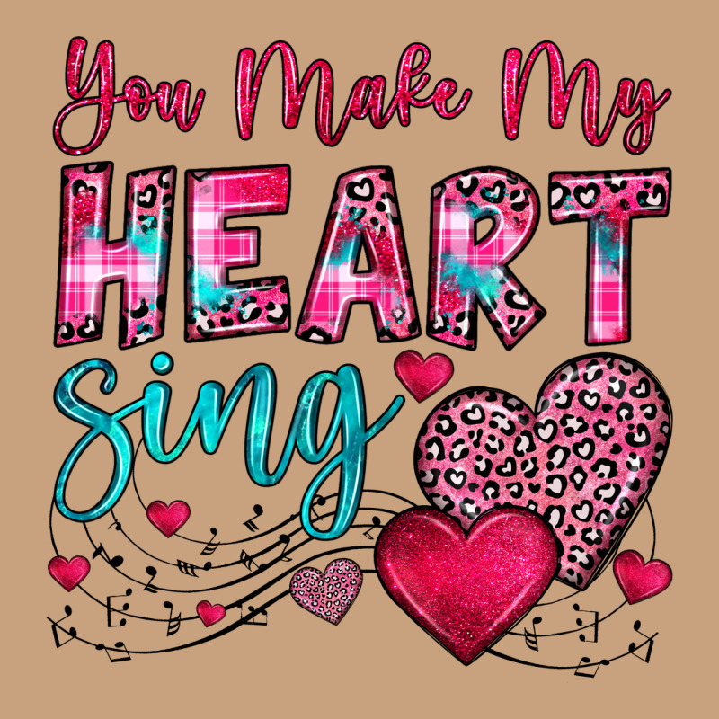 You Make My Heart Sing Vintage Tee by OliviaCreatesArt | Teevron