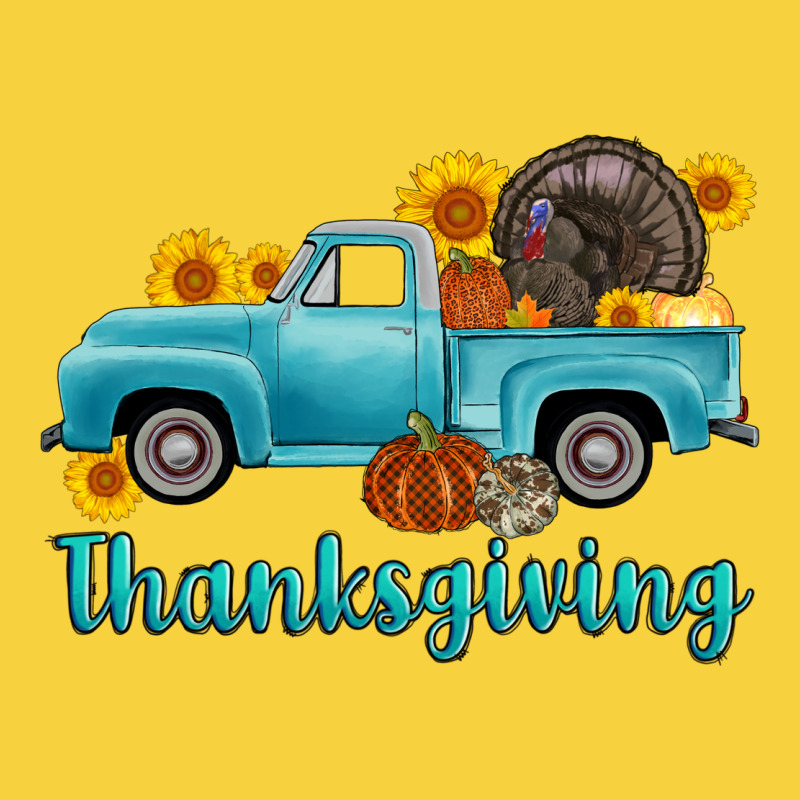 Thanksgiving Truck Turkey Premium Sweatshirt by AdoDesignShop | Teevron