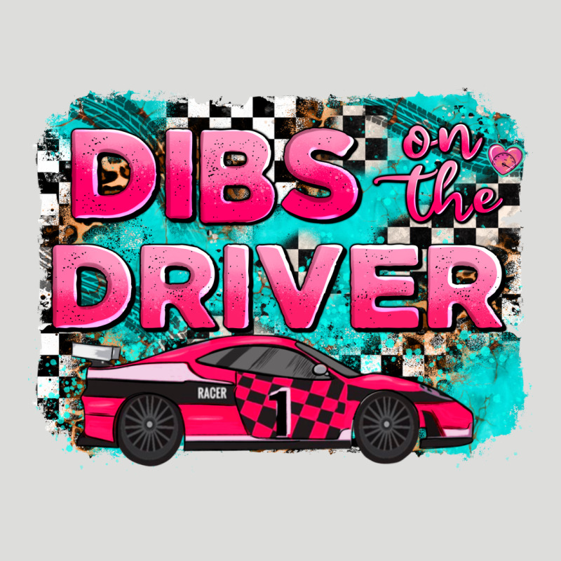 Dibs On The Driver Background Zipper Hoodie by AdoDesignShop | Teevron
