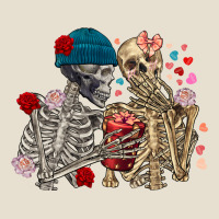 Skeleton Couple Valentine's Day Urban Heavy Tee | Teevron