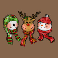 Christmas Reindeer Polar Bear Snowman Premium Tee | Teevron
